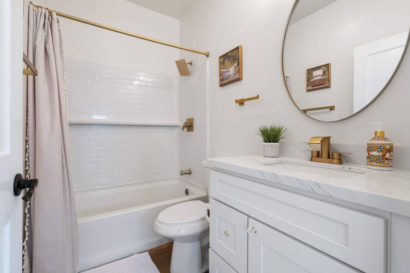 Shower, hair dryer