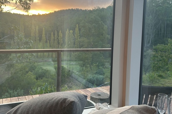 Sleep the sunsets and stars away