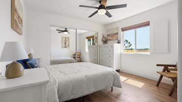 2 habitaciones, tabla de planchar con plancha, wifi y ropa de cama