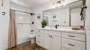 Shower, hair dryer