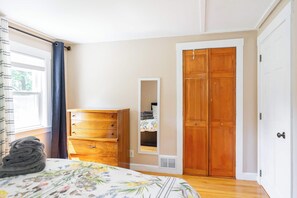 4 bedrooms, iron/ironing board, travel crib, WiFi