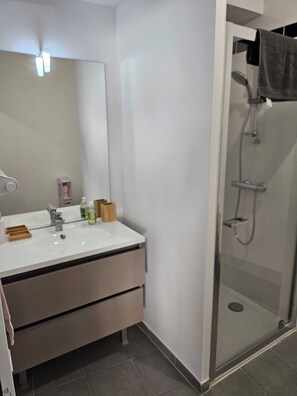 Hair dryer, towels, soap, toilet paper - Apartment velodrome plage (Marseille)