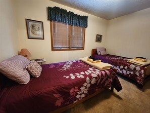 2 chambres, accĂšs Internet, draps fournis