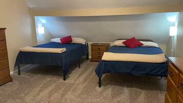 4 多间卧室、WiFi、床单