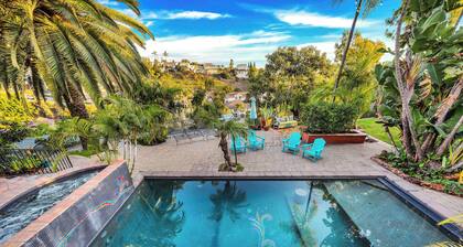 Skyline and Bay Views Spanish Villa, Pool and Hot Tub