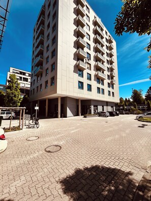 Fassade der Unterkunft