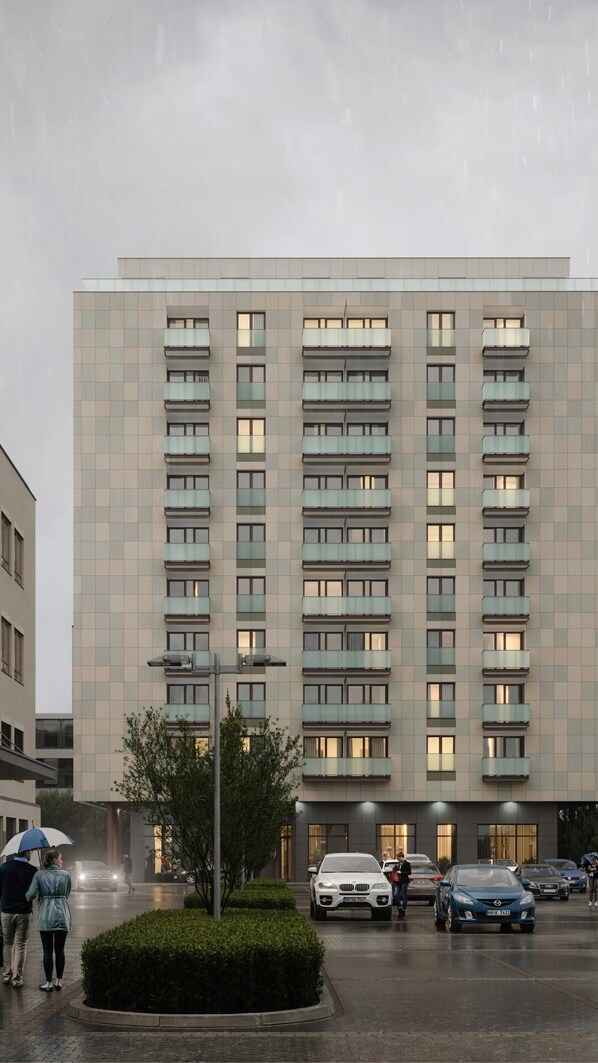 Fassade der Unterkunft