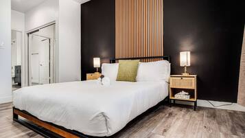 2 chambres, fer et planche Ă repasser, Wi-Fi, draps fournis