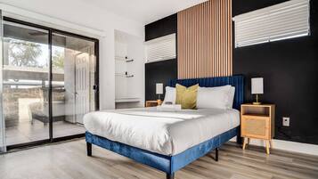 2 habitaciones, tabla de planchar con plancha, wifi y ropa de cama