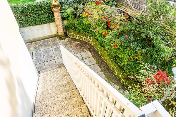Appartement, 2 slaapkamers, balkon | Tuin
