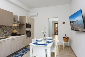 Apartamento conforto, vista para o vale | Cozinha privada | Máquina de café expresso