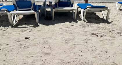 Puerto Rico, Tropical Beachfront Condo, Balcony with Ocean View, Pool, WiFi, AC