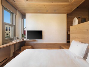 Habitación doble superior | Ropa de cama de alta calidad y colchones viscoelásticos