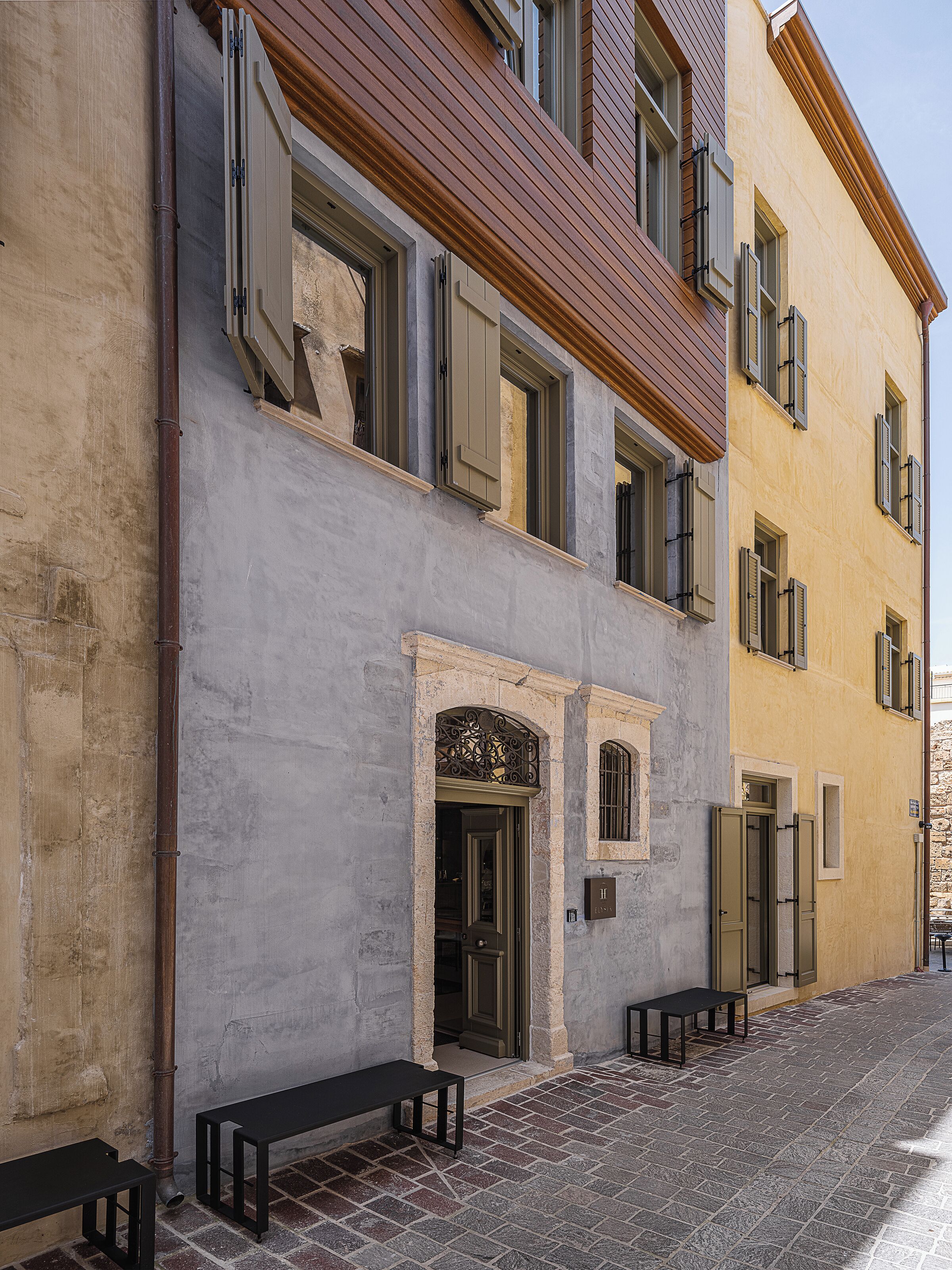 Façade de l’hébergement