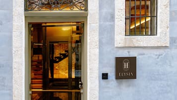 Overnatningsstedets facade