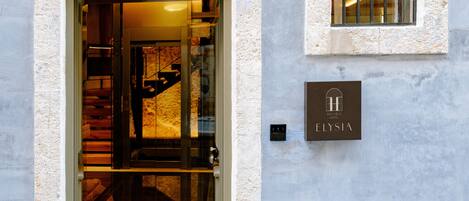 Fassade der Unterkunft