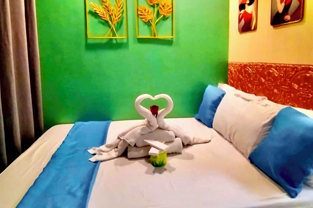 Appart'hĂŽtel Familial, 1 grand lit, balcon, vue ville | 1 chambre, Wi-Fi gratuit, draps fournis