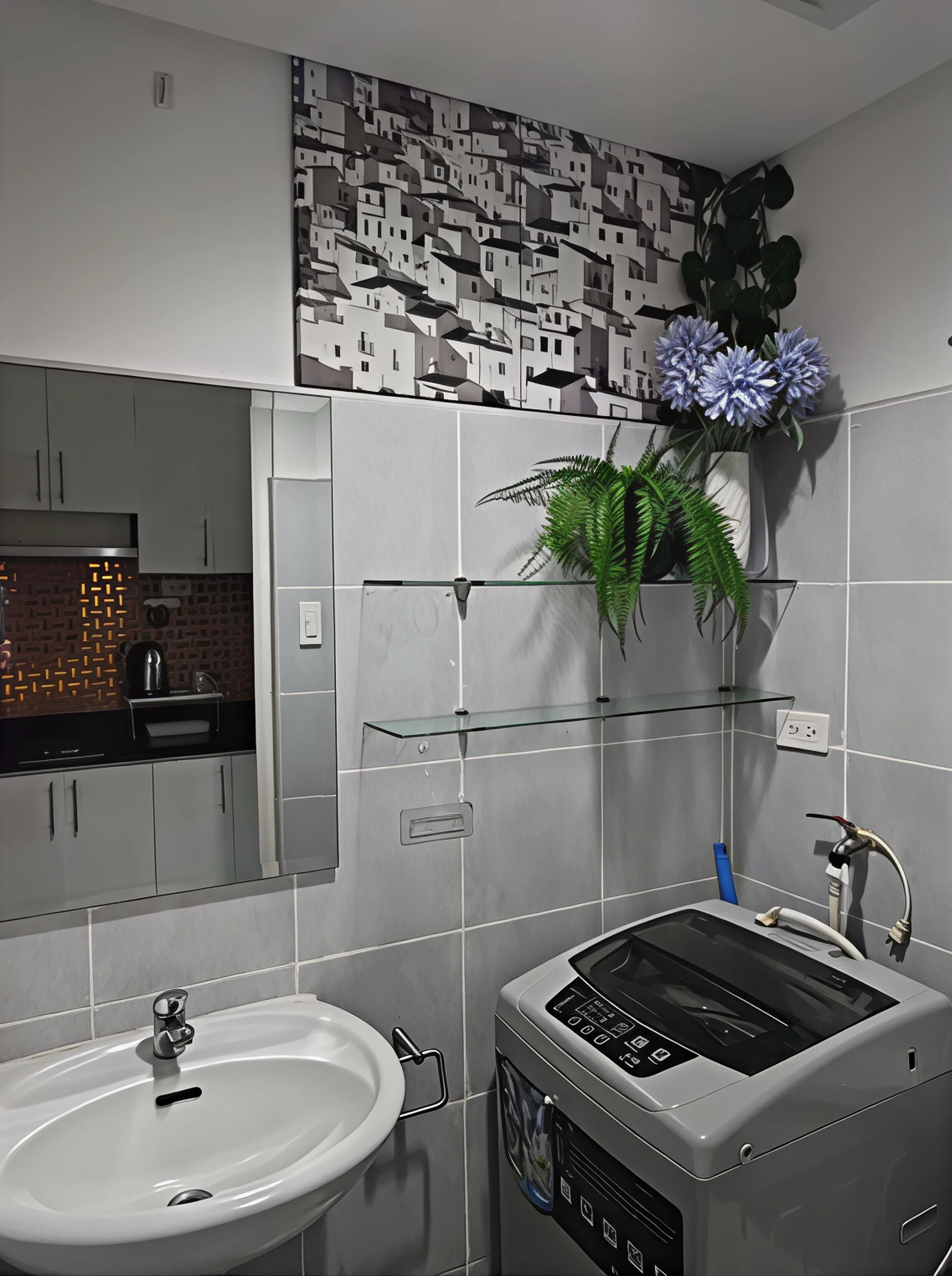 Family Condo, City View | Bathroom | Shower, bidet, towels, soap