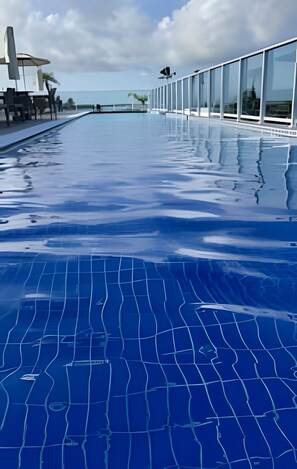 Pool - Flat 50 meters from the beach with Private Pool (Ipojuca)