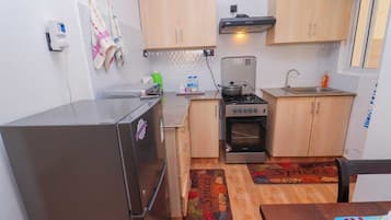 Appartement Familial, balcon, vue jardin | Cuisine privée