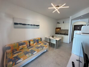 Apartment, 2 Bedrooms, Balcony, City View | Living room - Bright Apartment in Bibione Close to the sea (San Michele al Tagliamento)