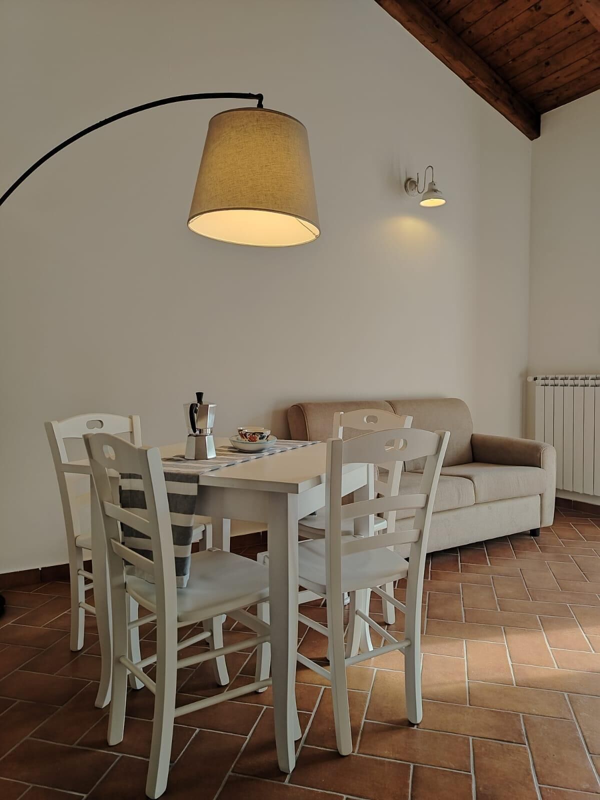Familienapartment, Küche | Wohnbereich