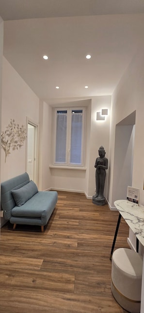 En 42-tommers smart-TV med digitale kanaler samt Netflix