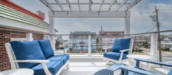 Charming 3-bedroom house with WiFi and AC in lovely Margate City