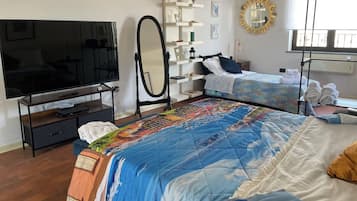 1 bedroom, travel crib, free WiFi, bed sheets