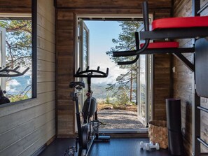 House | Fitness facility - Holiday Home in Vradal With Swimming Pool (Kviteseid)