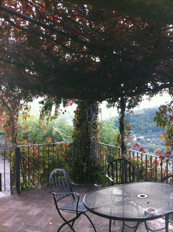Outdoor dining - Romantic Hideaway in Tuscany (Montelaterone)