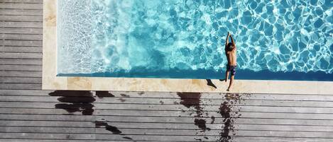 Außenpool, beheizter Pool