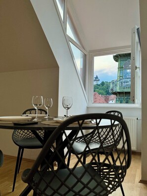 Deluxe Duplex, City View | In-room dining - Carillon by BestChoice  - Parking Option (Graz)