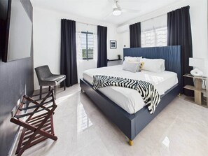 6 soverom, safe på rommet, strykejern/-brett og wi-fi (inkludert)