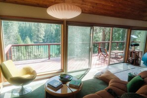 TV, fireplace, stereo