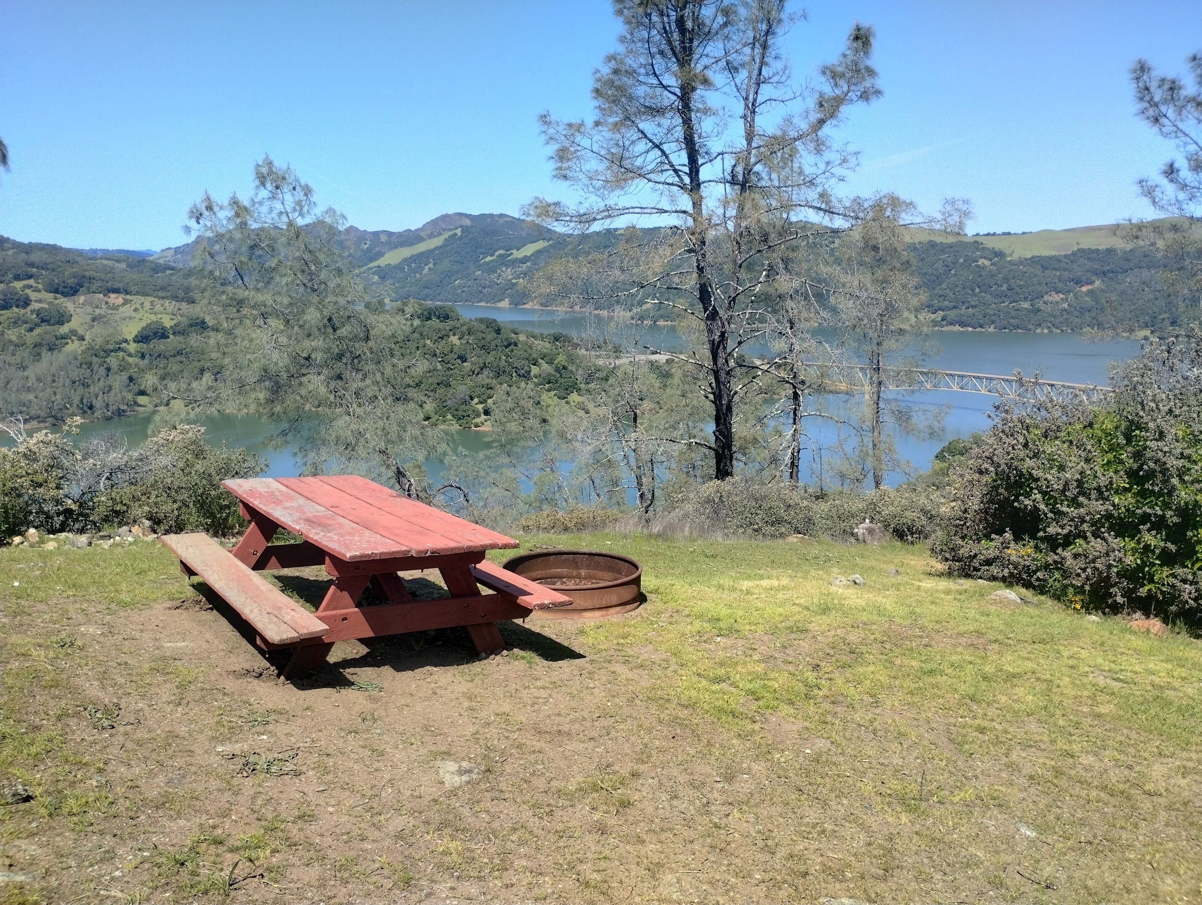 Vue depuis l’hébergement