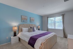 6 bedrooms, iron/ironing board, free WiFi, bed sheets