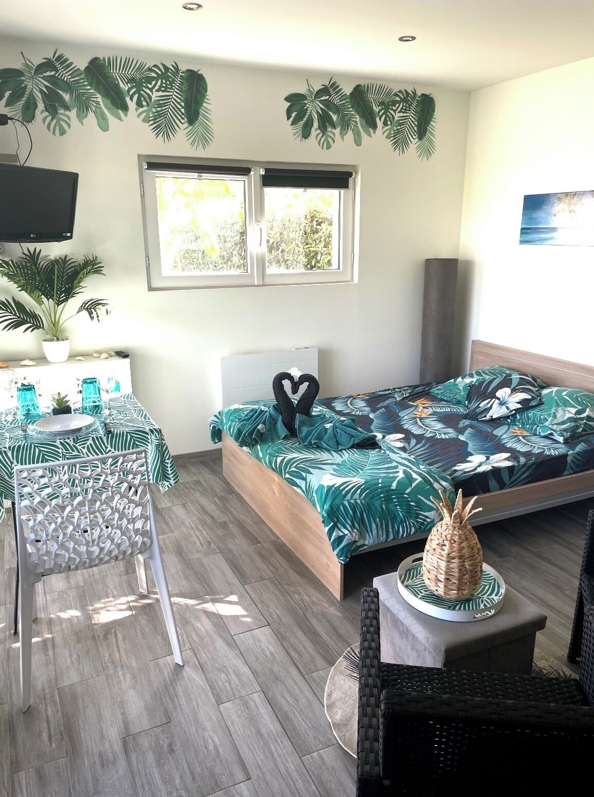 1 chambre, Wi-Fi, draps fournis