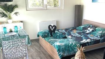 1 chambre, Wi-Fi, draps fournis