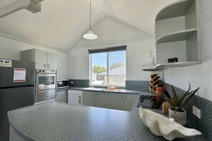 Microwave, oven, dishwasher