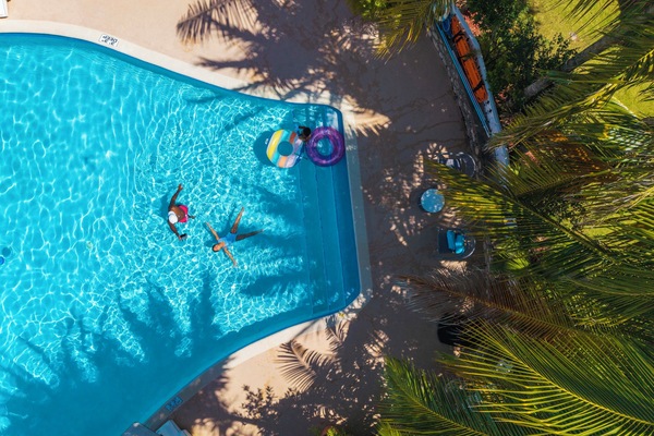 Pool from above