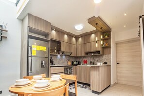 Microwave, oven, stovetop - Charming 1-bedroom villa with WiFi, AC, Mini-pool in peaceful Punta Cana (Punta Cana)