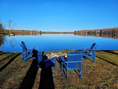 3-bedroom house on Trout Lake.  Centrally located near all the UP has to offer!