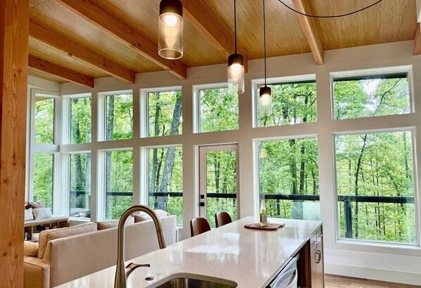 Interior - The Briar House-A modern retreat in Hocking Hills (McArthur)