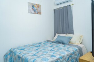 2 habitaciones, ropa de cama de alta calidad y wifi gratis 