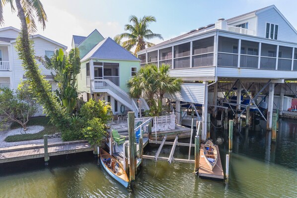 Exterior - 135 Damfiwill - 2 bedroom / 3 Bath - dock for boat - Pet Friendly! (Boca Grande)