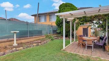 Economy Apartment, Garden View | Terrace/patio