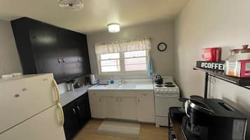 Microwave, oven, stovetop