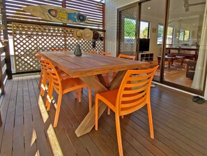 Outdoor dining - Newly Renovated With Pool (Amity)