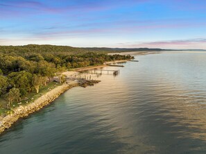 Aerial view - Spacious top floor 4 bedroom unit - walking distance to beach (A mity Point)